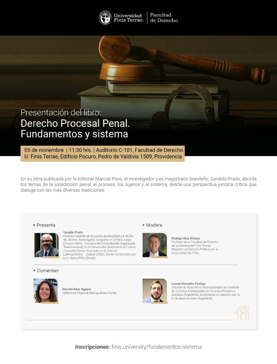 Derecho procesal penal Fundamentos y sistema